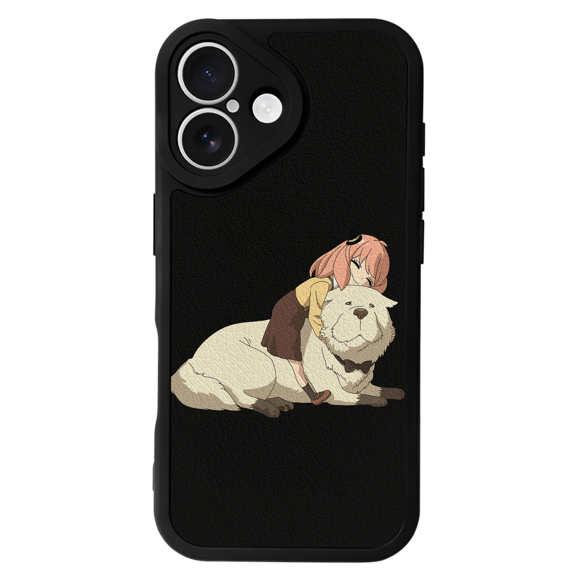 （画像用） SPY×FAMILY间谍家家酒 【iPhone 16シリーズ対応】シリコンスマホケース（レザー調） 材質：シリコン